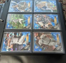 Pro Slab 3-Ring Binder Page for Top Loader Landscape 6 Pocket Rigid Plastic