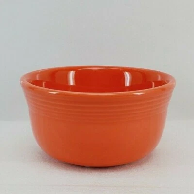 GUSTO BOWL poppy orange HOMER LAUGHLIN FIESTA 28 OZ. NEW