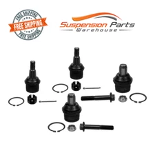 Front Suspension 4 Ball Joint Lower Upper Fits Ford  E-250, E-350 Econoline