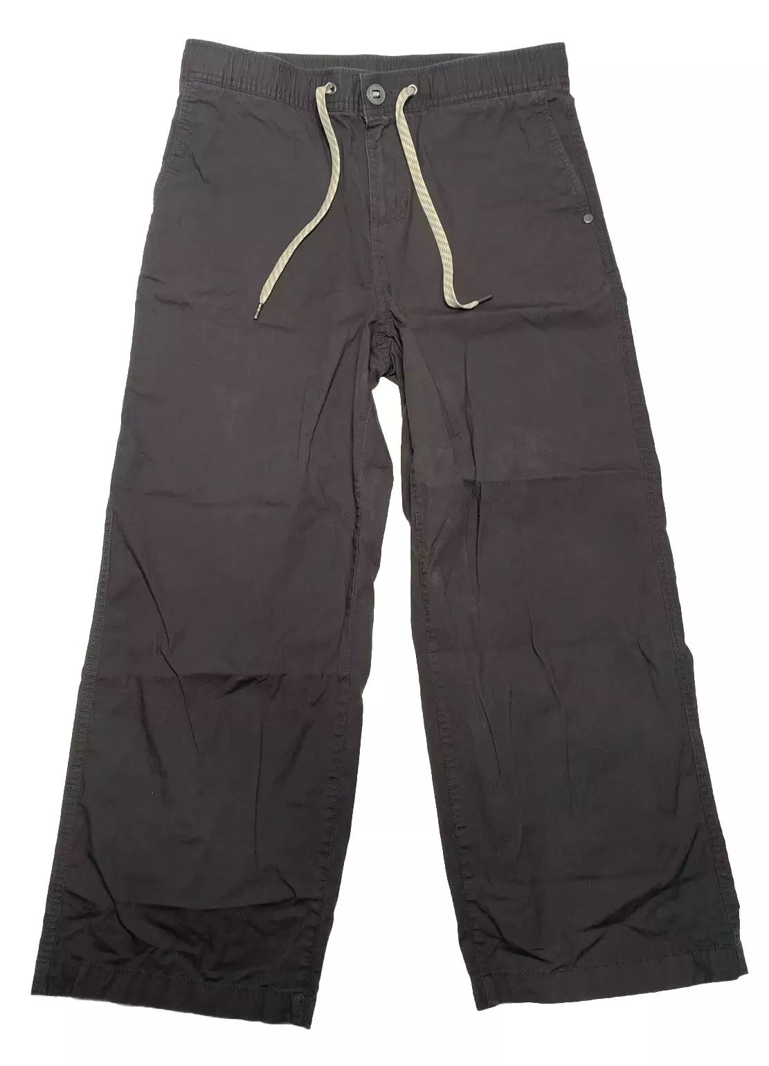 vuori rip stop pockets button drawstring pants