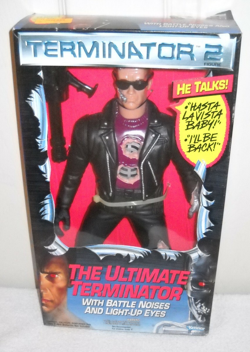 10209 NRFB Vintage Kenner Talking Terminator 2 - 12