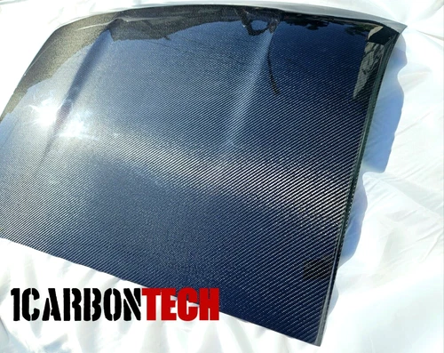 FULL RACING PURE REAL CARBON FIBER ROOF TOP COVER FITS NISSAN 370Z