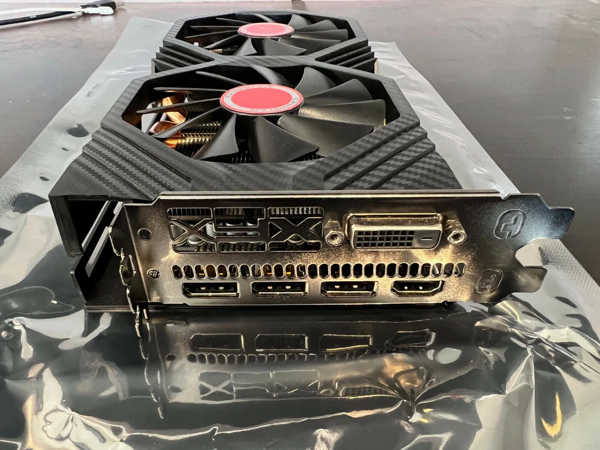 XFX AMD Radeon RX 580 8GB GDDR5 GTS BLK Edition Graphics Card