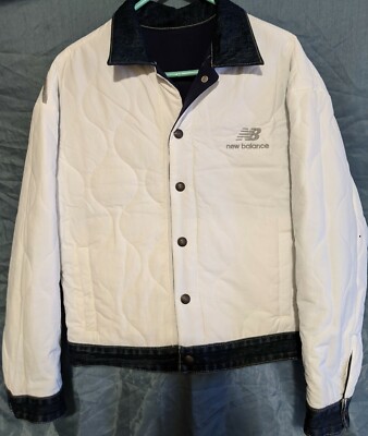 NEW MEN'S LEVI'S X NEW BALANCE REVERSIBLE TRUCKER JACKET Sz-S | eBay