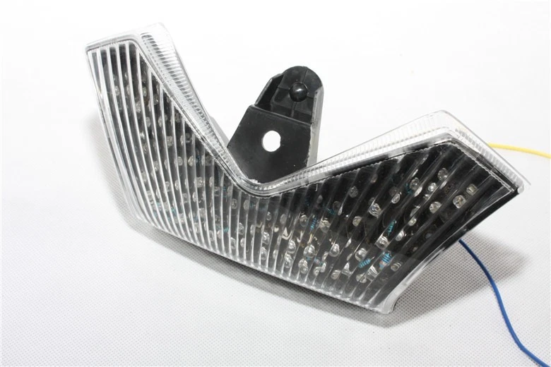 Nueva luz de freno trasera LED para Kawasaki Ninja Zx-14 Zx1400 Zzr1400 Smoke 2006-2011 Foto 3 de 4