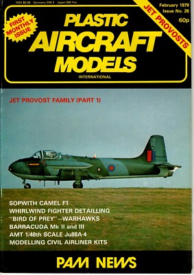 Plastic Aircraft Models ( PAM News) Aviation Magazine Back Issues Selection