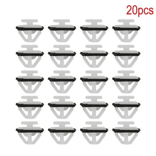 20x,Nylon Moulding Clips Rocker Panel Retainer W/ Sealer For Hyundai 87756-2E000