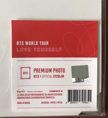 BTS JIMIN World Tour Official Premium Photo 2 Set 