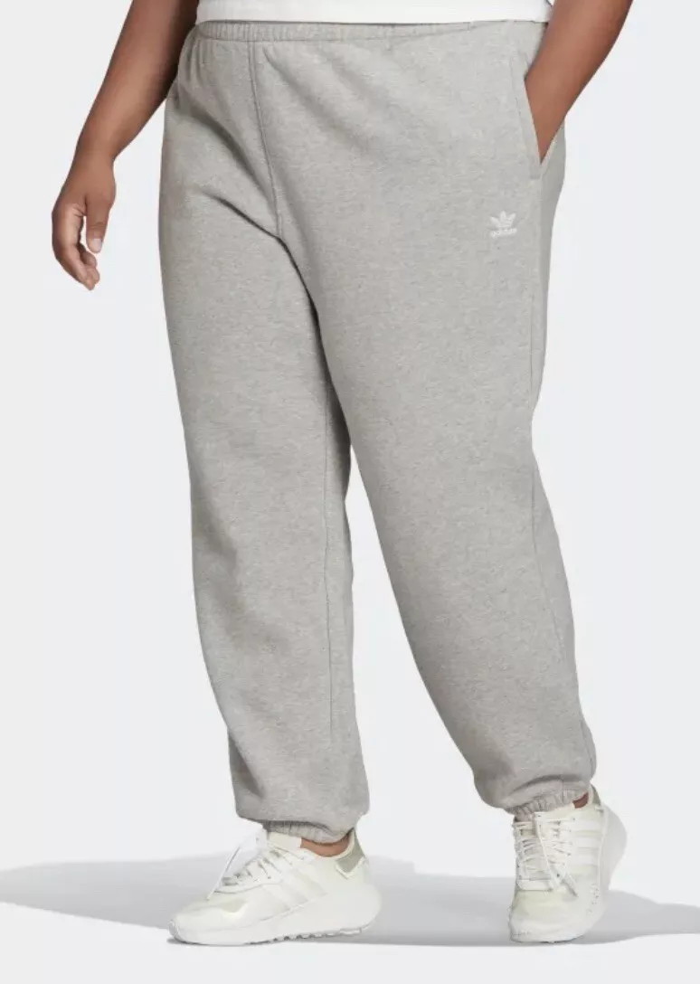 Adidas Originals Women's Sweatpants Size 4X Medium Gray Heather