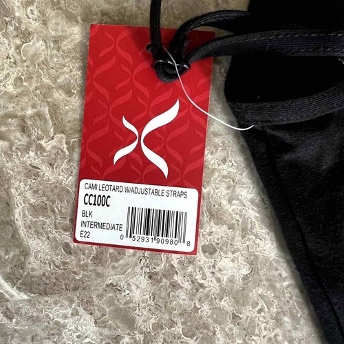 Capezio Big Girls Classics Camisole Leotard, Size Intermediate (6-6x) - Picture 5 of 5