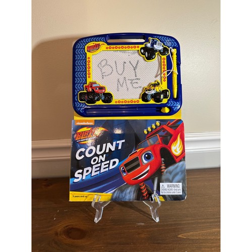 Blaze and the Monster Machines Drawing Board and Book Count on Speed