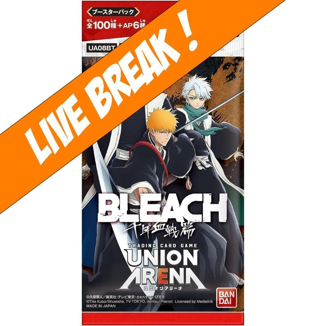 [ Live Break ] Union Arena - Bleach The Thousand Year Blood War TCG UA08BT [Japa