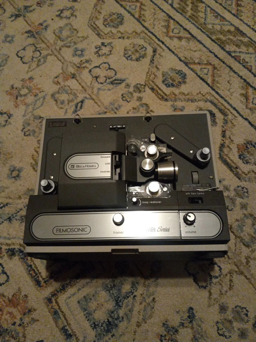 【動作確認済】ベルハウエル　フィルモソニック498 サウンドプロジェクター Fixing the filmosonic - YouTube