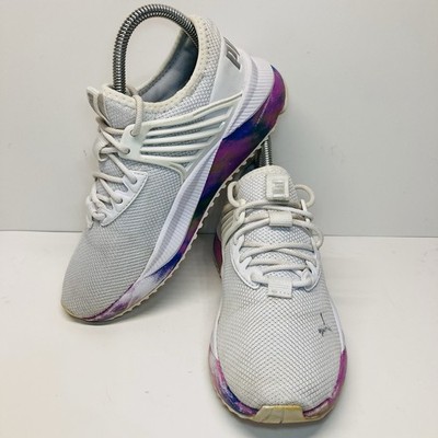 Puma Pacer Future Bleached Girls Size 5 C Sneakers Casual Shoes 387015-01