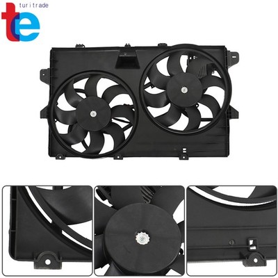 Dual Radiator Cooling Fan Assembly 2007-2015 For Ford Edge Lincoln MKX 621-392