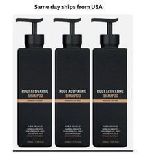 3 X Root Activator Shampoo SPARTAN Hair Loss Shampoo Root Activator 200ml each