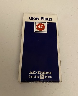 AC Delco 9G Glow Plugs 25163212 Pack Of 8 OEM Diesel Engines 6.2L 6.7L