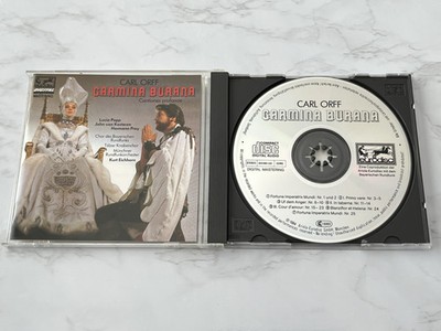 Carl Orff Carmina Burana CD JAPAN FOR EU MARKET! Eurodisc 610 085-231 RARE OOP