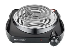 ESB301C Countertop Single Coiled Burner, 1100 Watts Electric Hot Plate, Tempe...