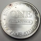 1 OZ .999 FINE SILVER ROUND T26