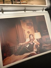 Vintage Barbra Streisand Owl and the Pussycat Movie Still Sofa Portrait
