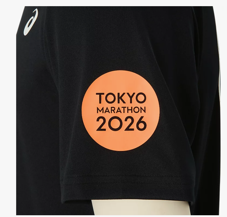 2026 Official ASICS Tokyo Marathon 2026 Running Tee T-shirt