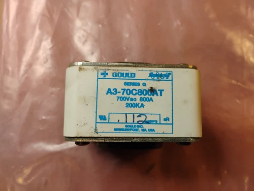Gould A3-70C800AT 800A 700V Fuse - Fast Ship