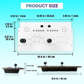 Switch Fighting Stick For Arcade1up Cabinet, Play Your Switch Arcade S