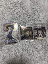 Demon Slayer Deformed Seal Wafer Cards 3-Piece Set Unopened