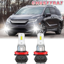 For Honda Odyssey 2023 H11 H8 LED Fog Light Bulbs 6000K White