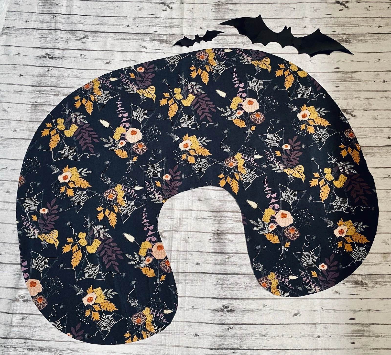 Midnight Goth Nursing Pillow Cover Black Gothic Spooky Baby
Opens in a new window or tab