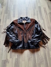 Hochwertige Lederjacke Country Wie neu!!!! Running Bear Schwarz