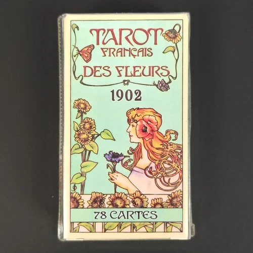 French Tarot of Flowers 1902 / 78 Card Game / New