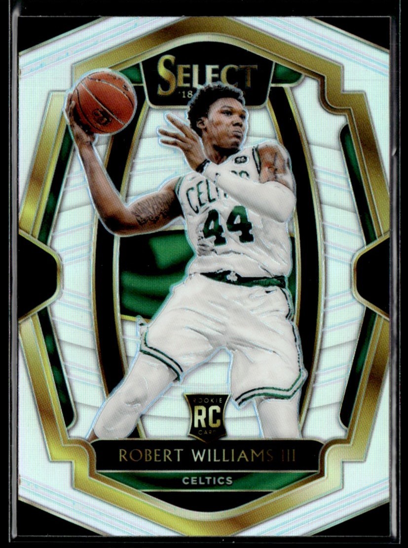 Robert Williams III 2018-19 Panini Select Premier Silver Prizm RC #166 Boston