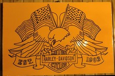 Quadro Harley Davidson cm 60x40