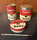 Campbell's Condensed Tomato Soup Collectible Advertising Tin Lot (3) 1994 — photo 1