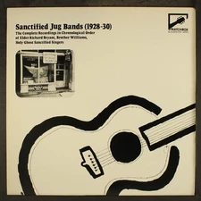 VARIOUS: sanctified jug bands (1928-30) MATCHBOX 12" LP 33 RPM UK