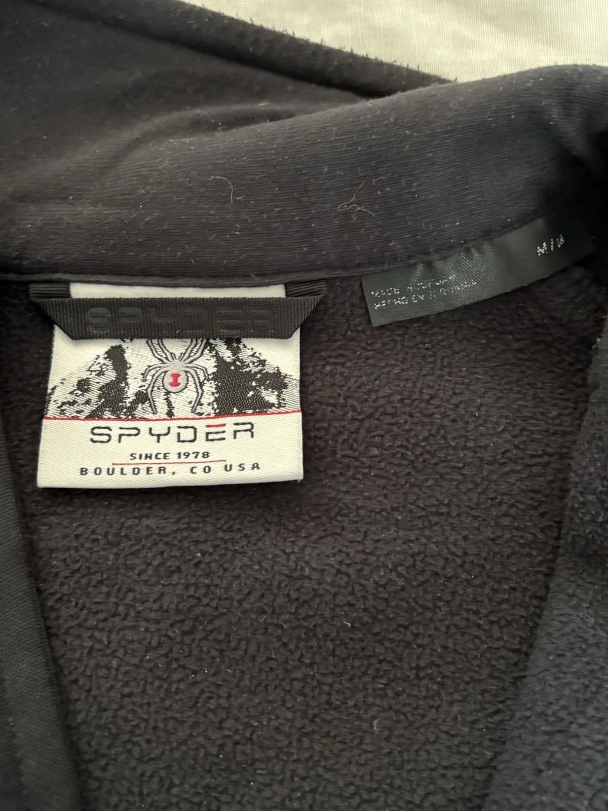 Spider Jacket Men's Medium Active Pullover Long S… - image 4