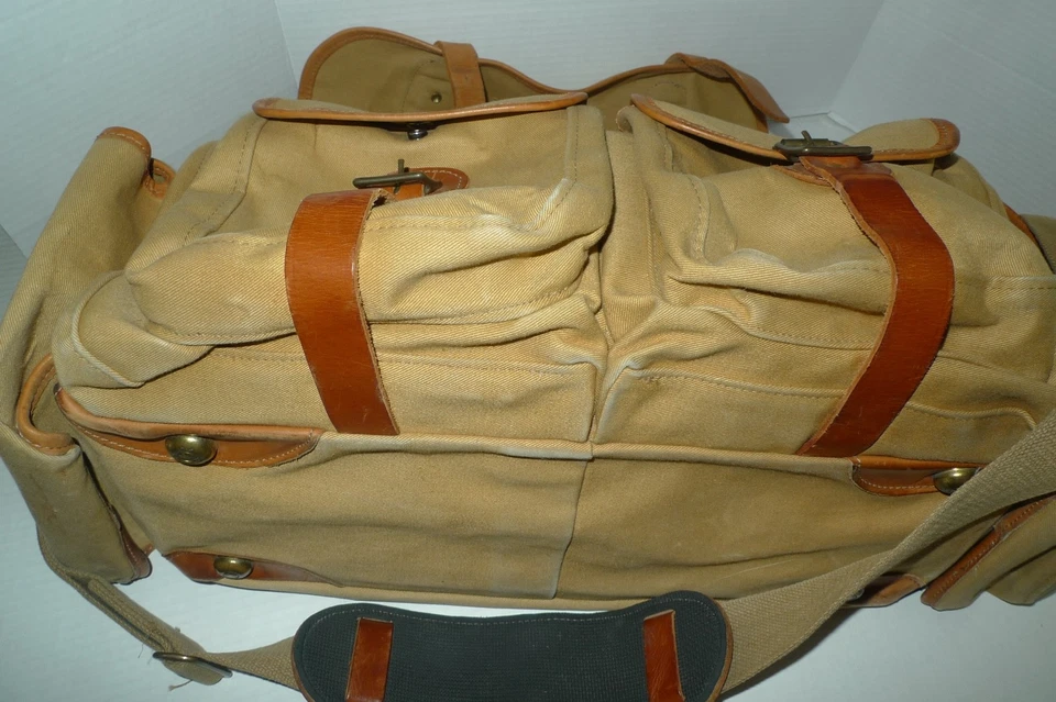 BILLINGHAM - BOLSA PARA CÁMARA VINTAGE CON DIVISORES Y BOLSAS--GRANDE - HECHA EN INGLATERRA Foto 4 de 4