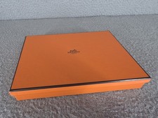 Hermes Gift Box With Lid And Tissue 8.5" x 6"
