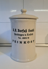 Senftopf Auslass groß Keramik Barfuß Ürdingen Krefeld antik Senf