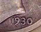1930-S Mercury Dime ERROR- DOUBLING DATE ETC...