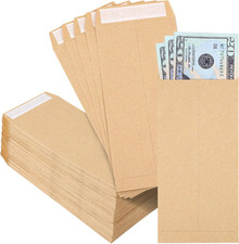 Money Envelopes for Cash 100 Pack 6.5 X 3.5 Cash Envelopes 100 Envelopes