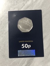 2019 Stephen Hawking Fifty Pence 50p Coin Brilliant Uncirculated BU UK 