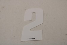 OLD MID SCHOOL BMX NUMBER PLATE STICKER DECAL - 3" - STOCK A - 56