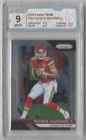 2018 Panini Prizm #102 Patrick Mahomes II Kansas City Chiefs GBTC 9 ~ PSA 9