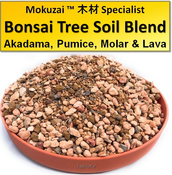 Bonsai Trees Potting Soil Mix: Akadama, Pumice, Moler & Lava Rock Pot Blend  1-3L | eBay