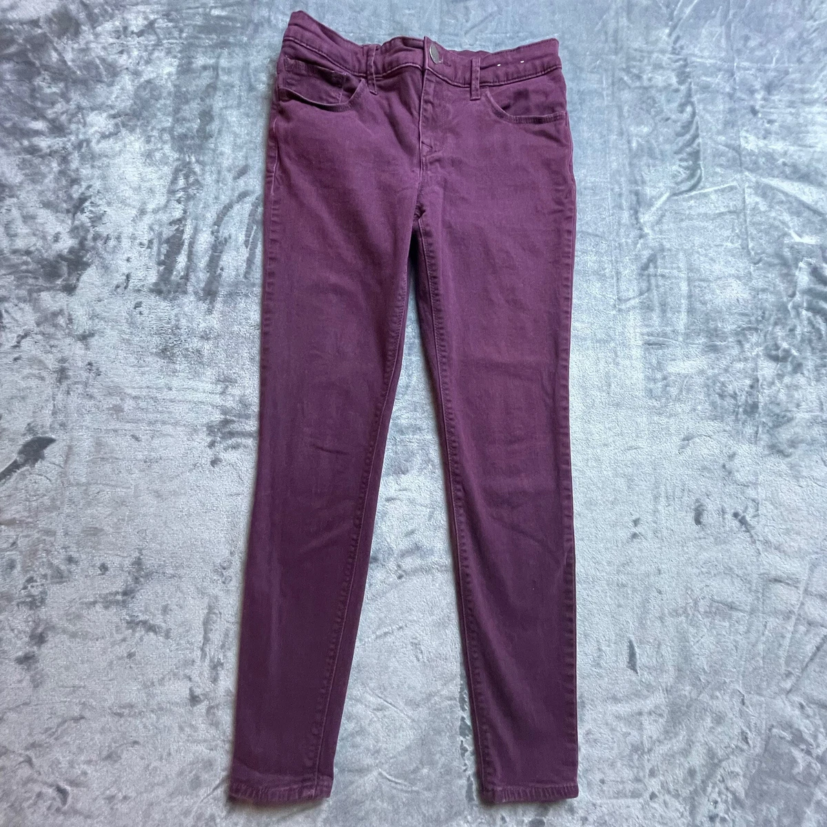 Purple jeggings sales