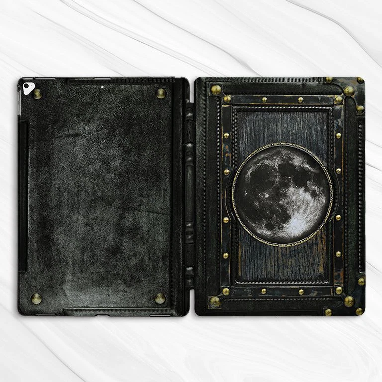 Vintage Goth Occult Magic Book Case For iPad 10.2 Air 3 4 5 Pro 9.7 11 12.9 Mini - Image 4 of 4