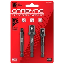 Impact Socket Adapter Set - Drill & Driver Bit Set, 1/4 to 1/2 Inch Adapter f...